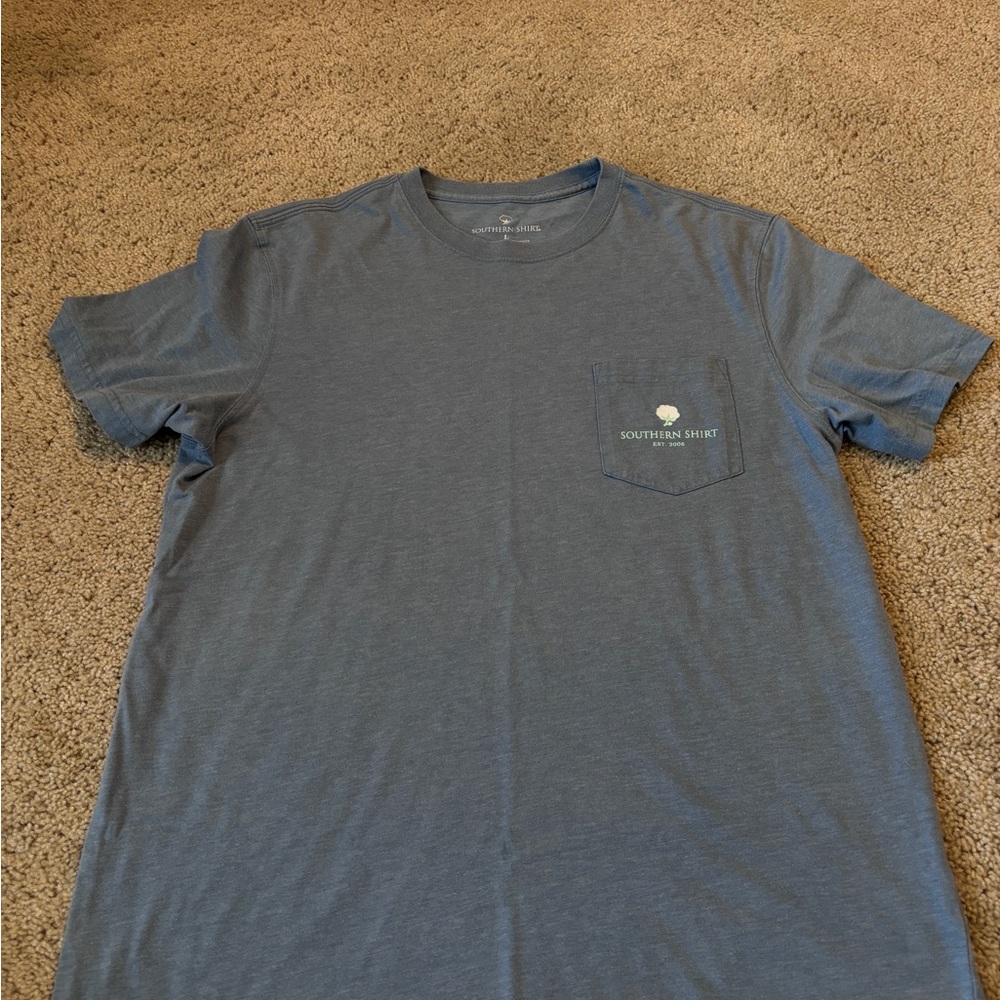 The Southern Shirt Company Slate Blue Tee